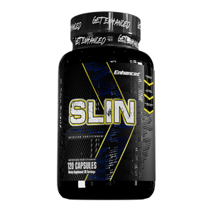 Enhanced Slin 120 Capsules bottle on a white background