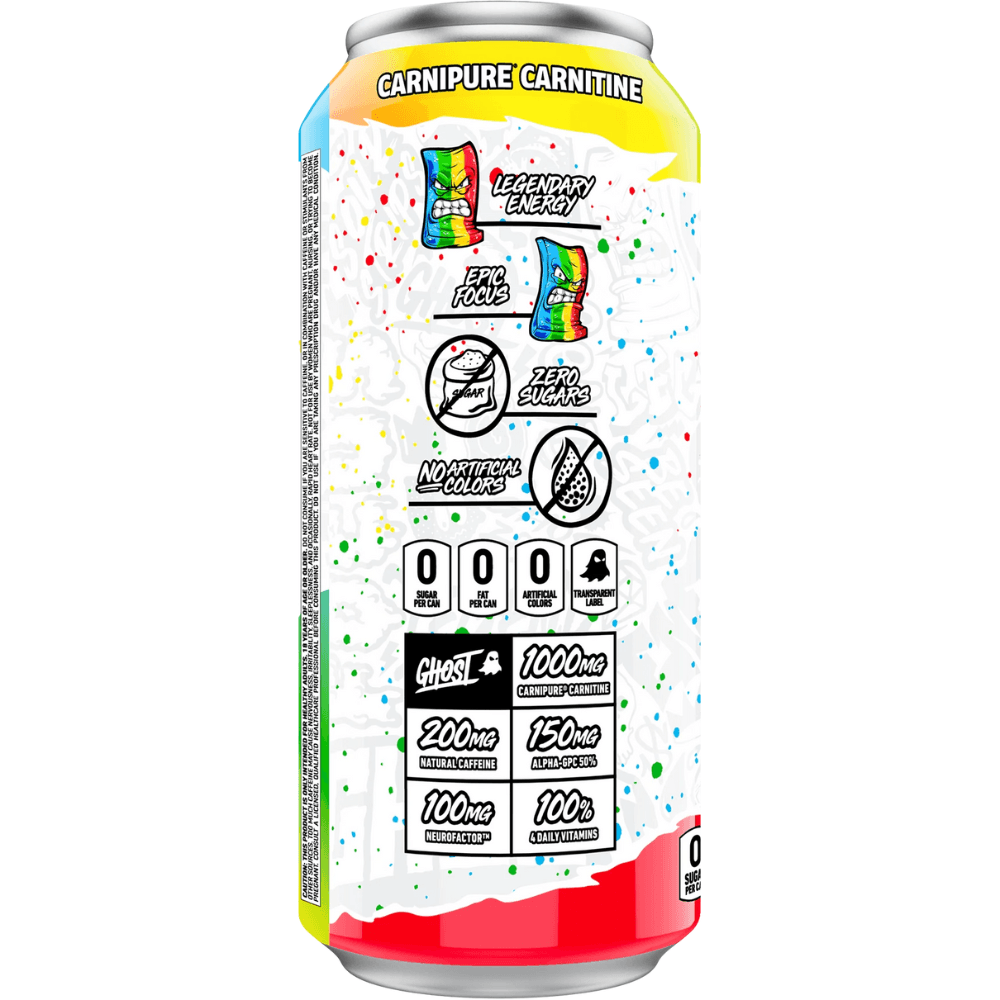  Ghost Energy Drink Sour Strips Single Can 