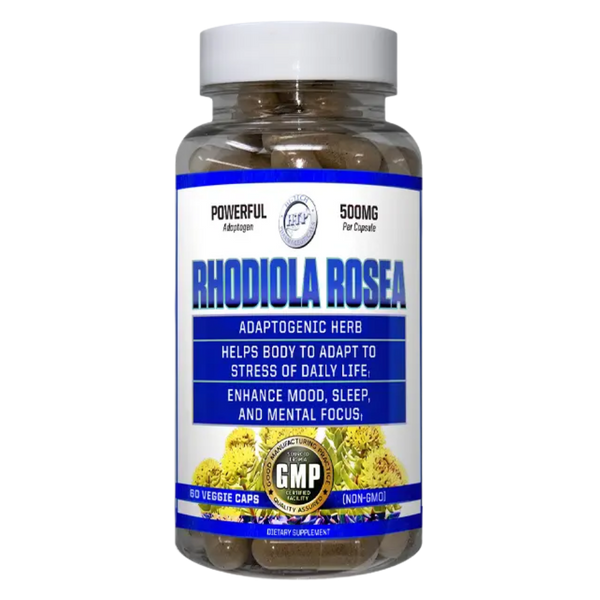 Hi-Tech Pharmaceuticals Rhodiola Rosea 60 Capsules on a white background