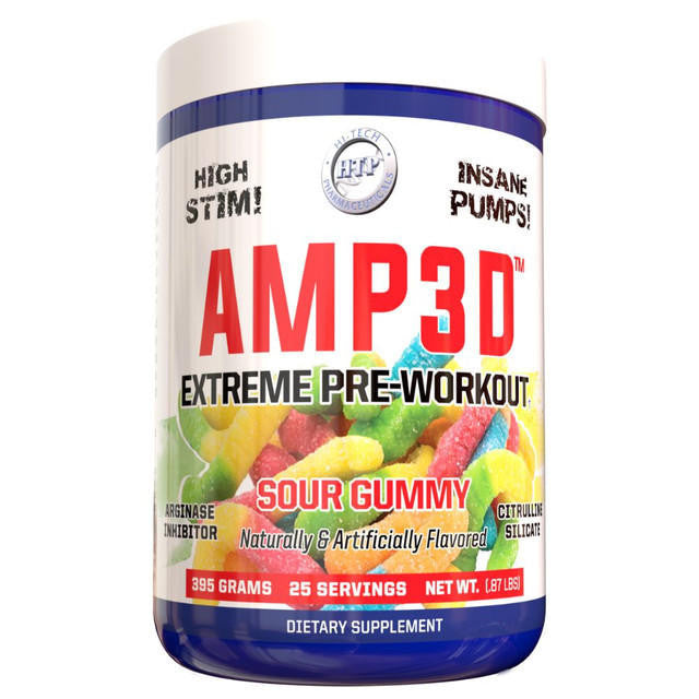  Hi-Tech Pharmaceuticals Amp3d Pre Workout 25 Servings 
