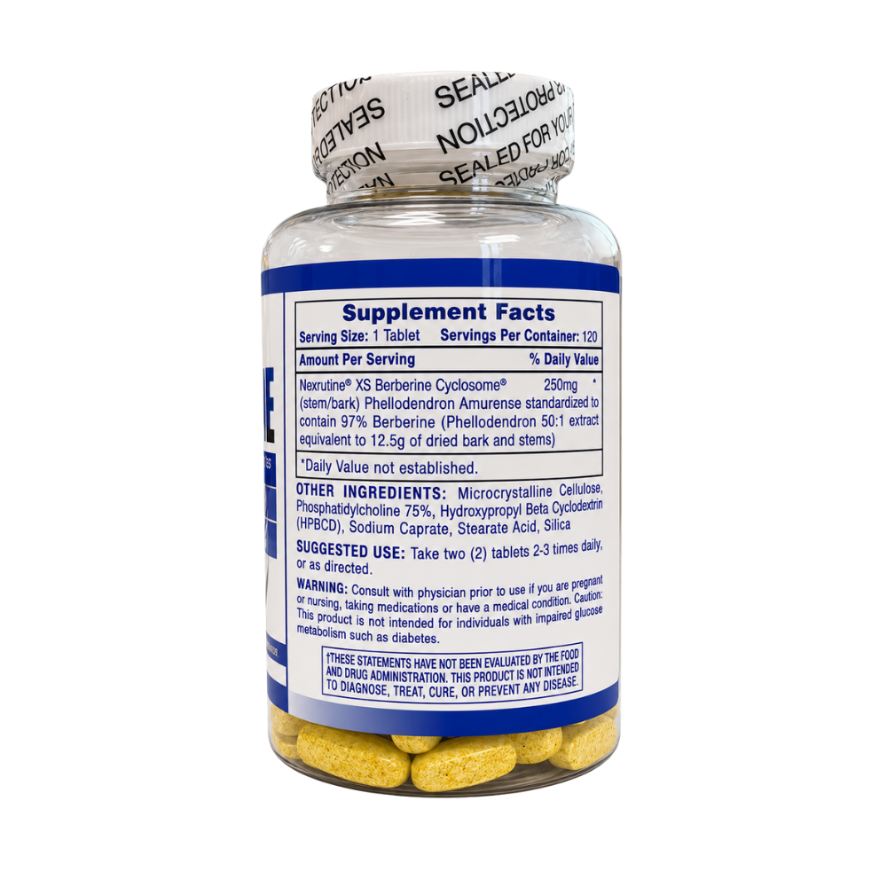  Hi-Tech Pharmaceuticals Berberine 120 Tablets 