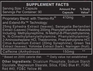  Hi-Tech Pharmaceuticals Black Widow 90 Tablets 