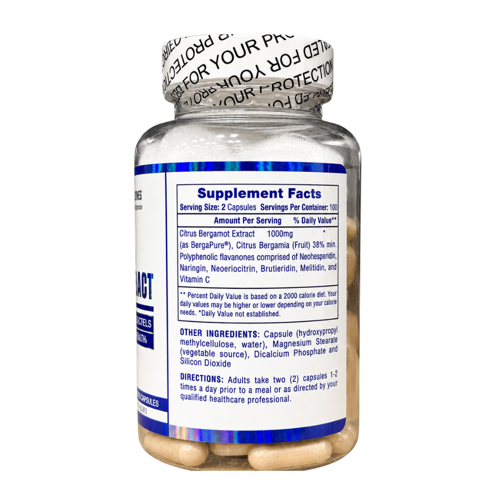  Hi-Tech Pharmaceuticals Citrus Bergamot 100 Capsules 