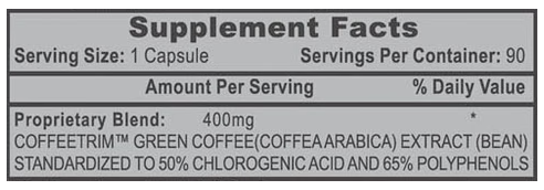 Hi-Tech Pharmaceuticals CoffeeTrim 90 Capsules