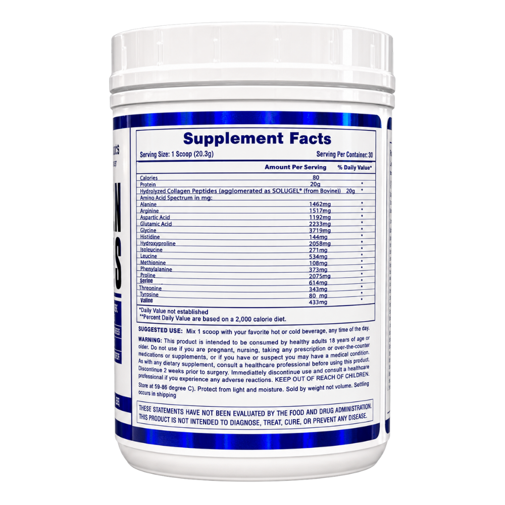 Hi Tech Pharmaceuticals Collagen Peptides 30 Servings