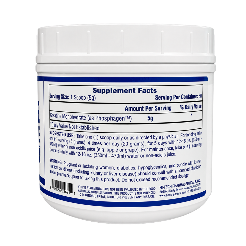 Hi-Tech Pharmaceuticals Hi Tech Pharmaceuticals Creatine 400 Grams 