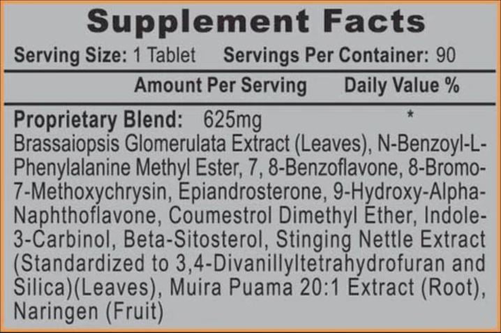  Hi-Tech Pharmaceuticals Estrogenex Depot 625mg 90 Tablets 