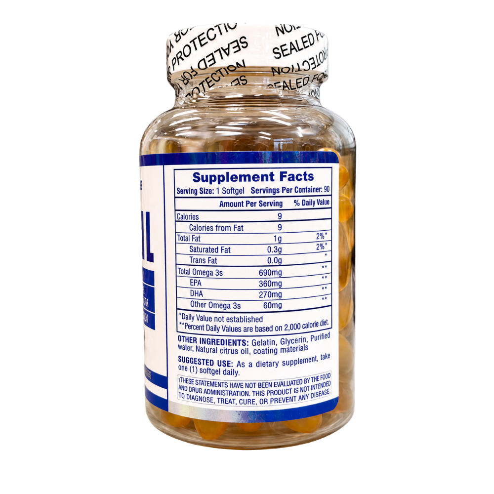 Hi-Tech Pharmaceuticals Hi Tech Pharmaceuticals Fish Oil 90 Soft Gels 