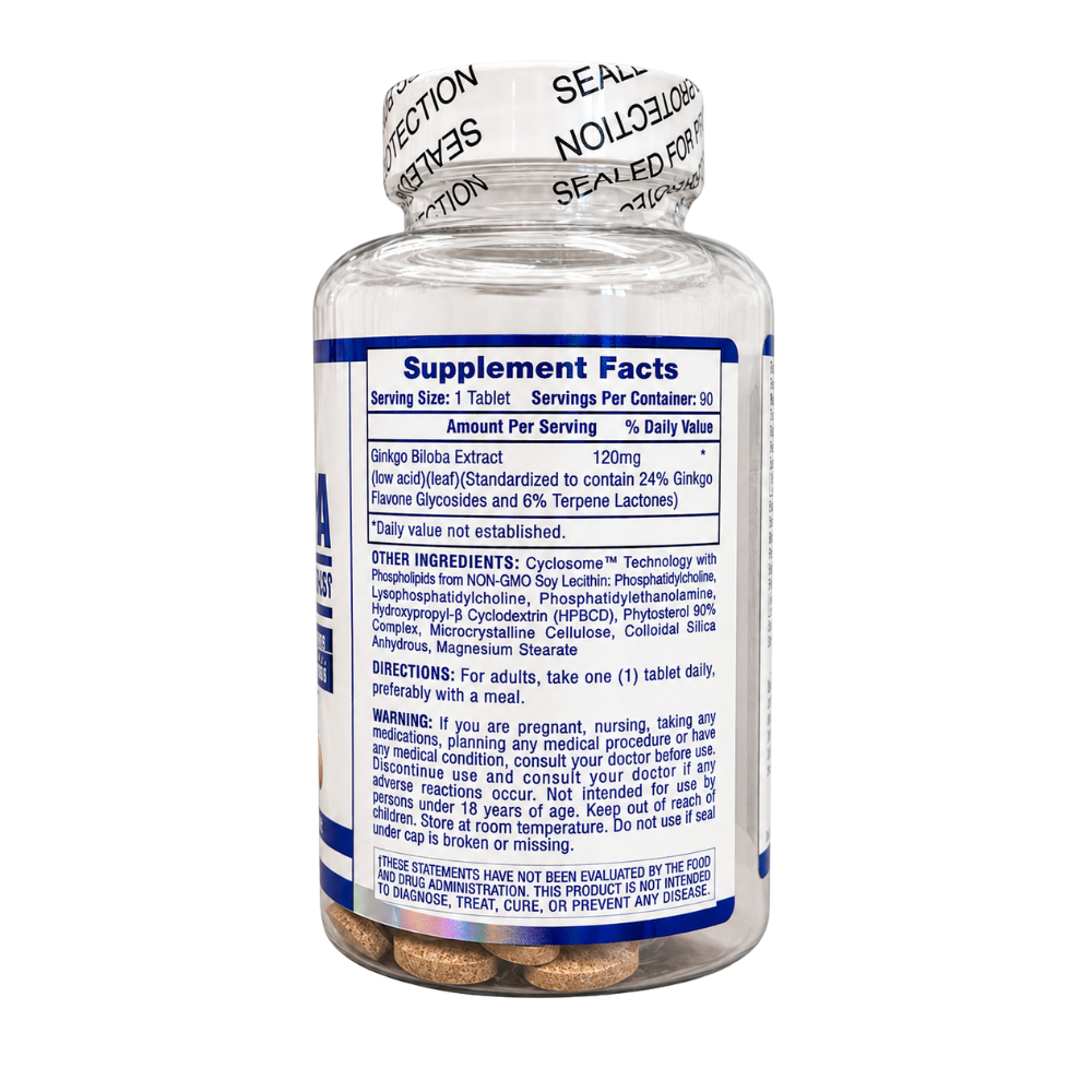  Hi-Tech Pharmaceuticals Ginko Biloba 120mg 