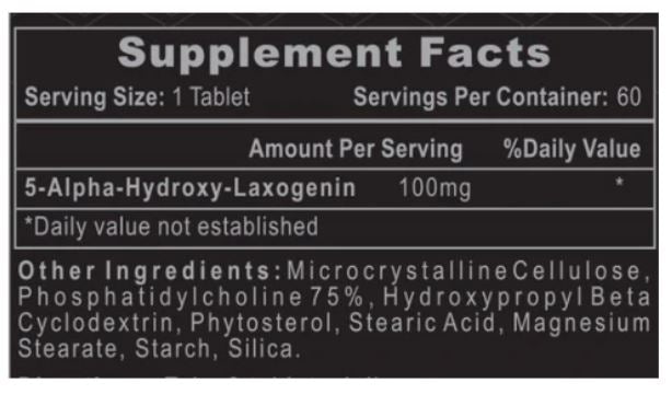  Hi-Tech Pharmaceuticals Laxogenin 100 
