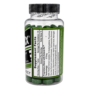 Hi-Tech Pharmaceuticals Liver-Rx 90 Tablets supplement facts on bottle on a white background.