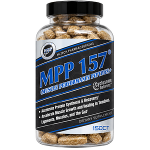 Hi-Tech Pharmaceuticals MPP 157 150ct bottle image on a white background
