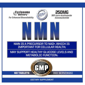  Hi-Tech Pharmaceuticals NMN 60 Tablets 
