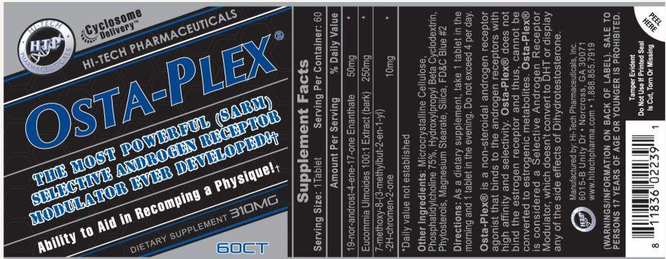  Hi-Tech Pharmaceuticals Osta-Plex 60CT 