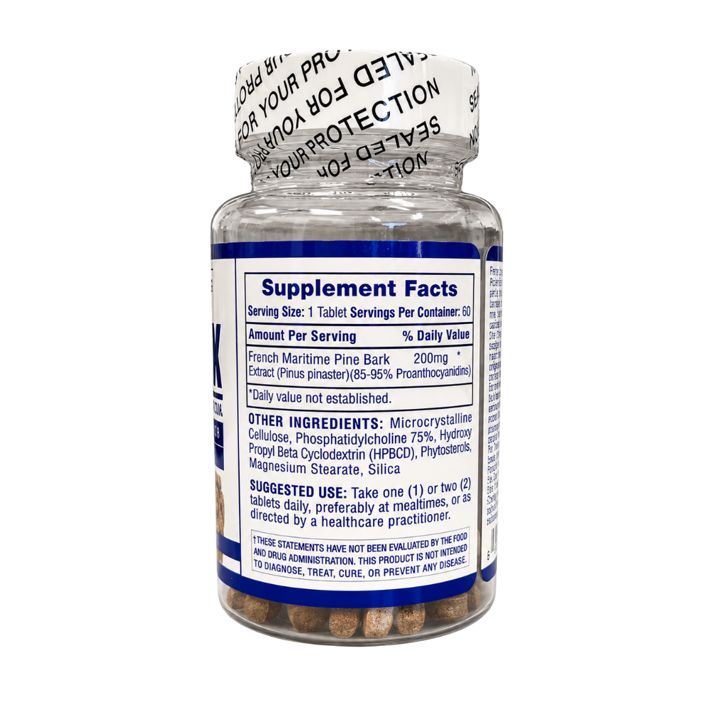  Hi-Tech Pharmaceuticals Pine Bark 200mg 60 Tablets 
