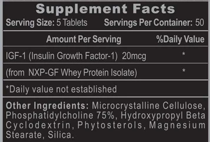 Hi-Tech Pharmaceuticals Pro IGF-1 250CT 