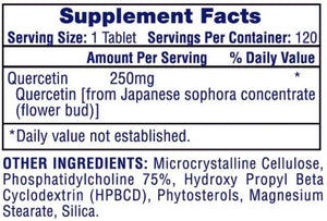  Hi-Tech Pharmaceuticals Quercetin 120 Tablets 