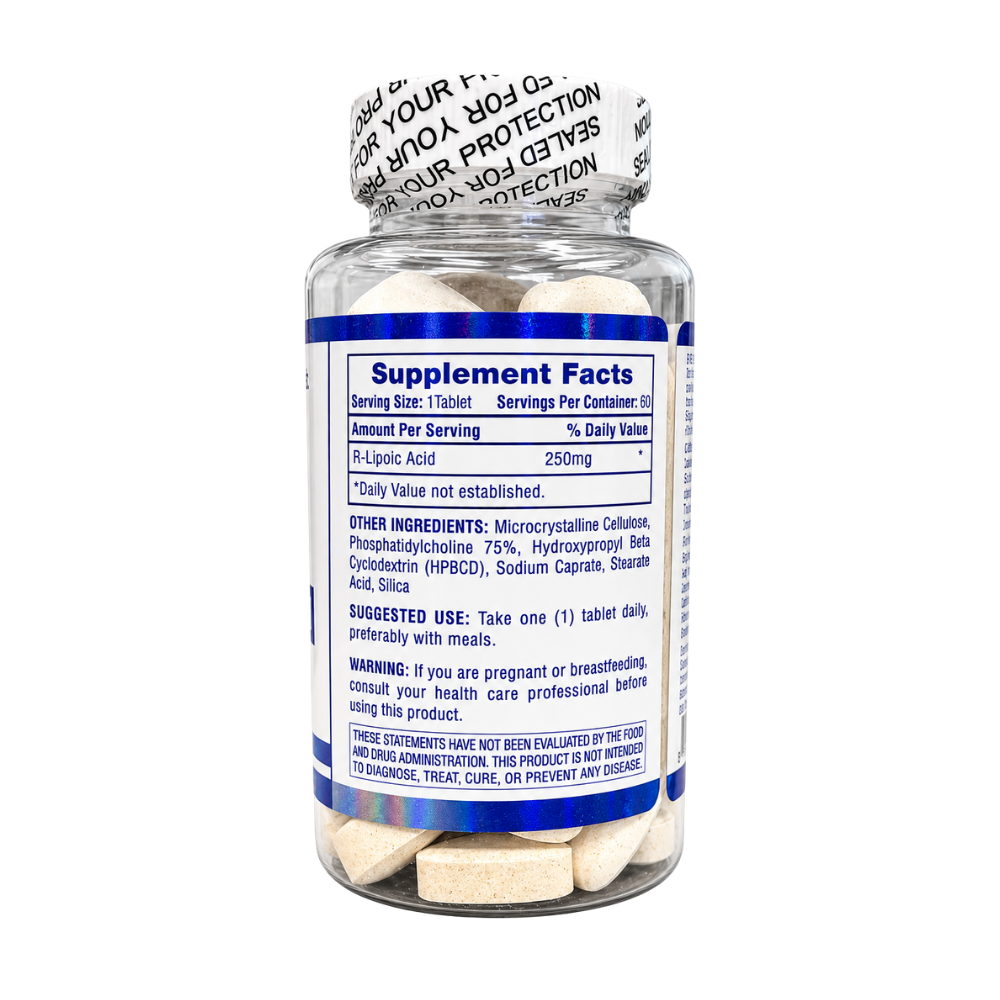  Hi-Tech Pharmaceuticals R-ALA 60ct 