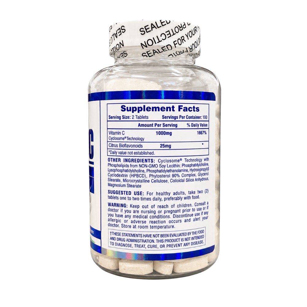  Hi-Tech Pharmaceuticals Vitamin C 1000mg 200 Tablets 