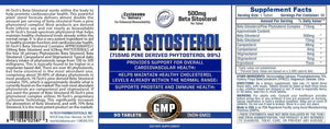Hi-Tech Pharmaceuticals Hi Tech Pharmaceuticals Beta Sitosterol 90 Tablets 