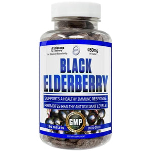  Hi-Tech Pharmaceuticals Black Elderberry 120 Tablets 