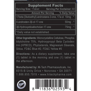 Hi-Tech Pharmaceuticals Hi Tech Pharmaceuticals Halotestin 60 Count 