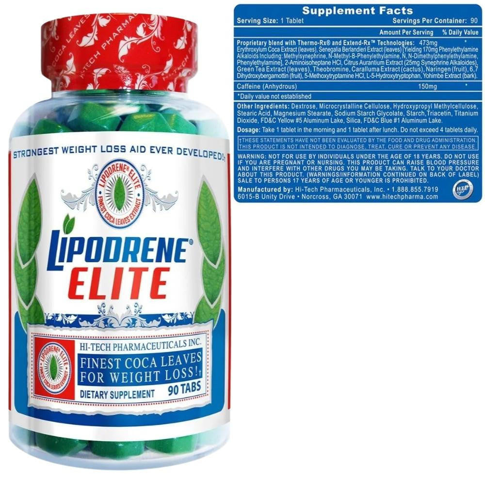 Hi-Tech Pharmaceuticals Hi Tech Pharmaceuticals Lipodrene Elite 90ct 