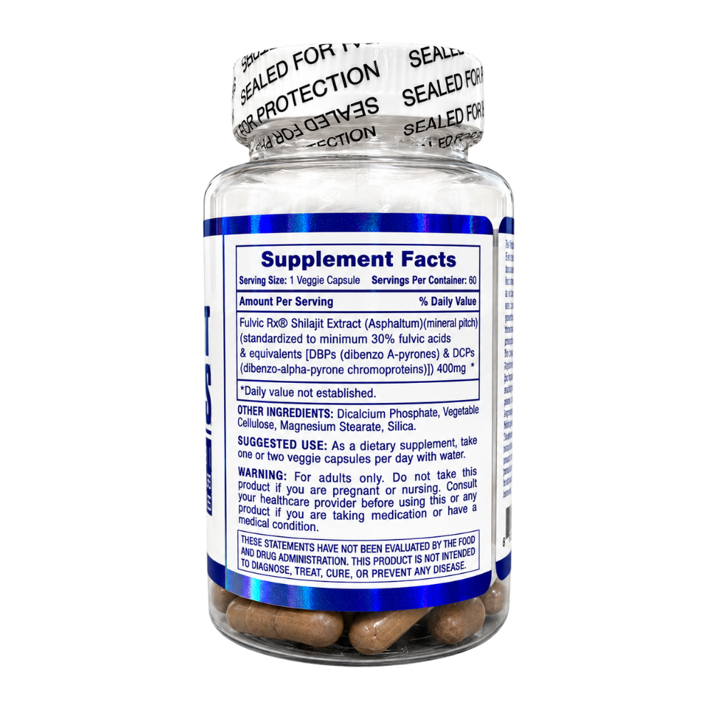 Hi-Tech Pharmaceuticals Hi Tech Pharmaceuticals Shilajit Extract 60 Servings 