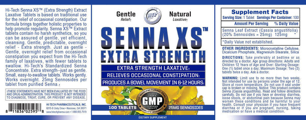 Hi-Tech Pharmaceuticals Senna XS 