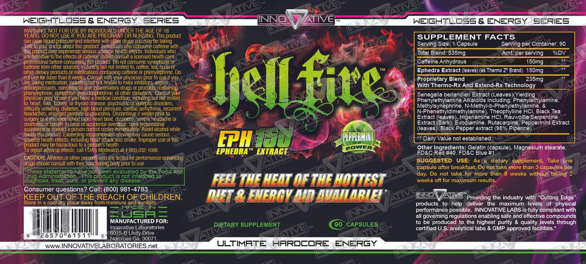 hellfire herbicide label HellFire With Ephedra Extract | Innovative Labs