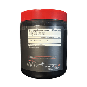  Insane Labz Creatine Monohydrate 60 Servings 