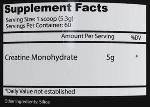  Insane Labz Creatine Monohydrate 60 Servings 