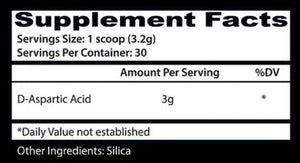  Insane Labz D-Aspartic Acid 30 Servings 