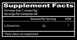  Insane Labz Insane Glutamine 40 Servings 