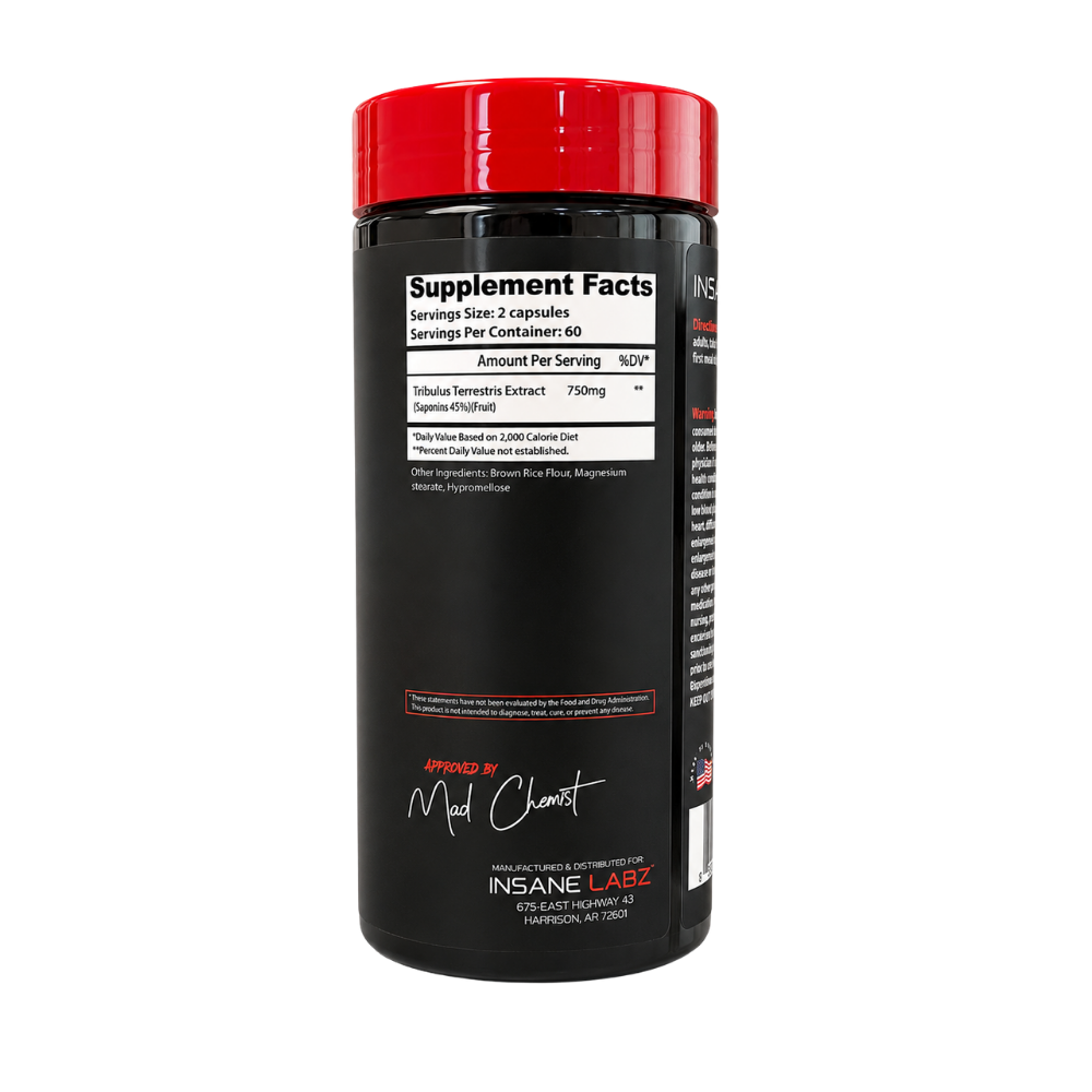  Insane Labz Tribulus 90 Capsules 