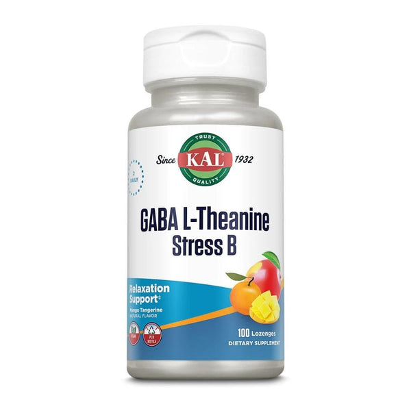 Kal KAL GABA L-THEANINE STRESS B 100 Lozenges 