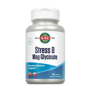Kal KAL STRESS B MAG GLYCINATE 60 Veggie Capsules 