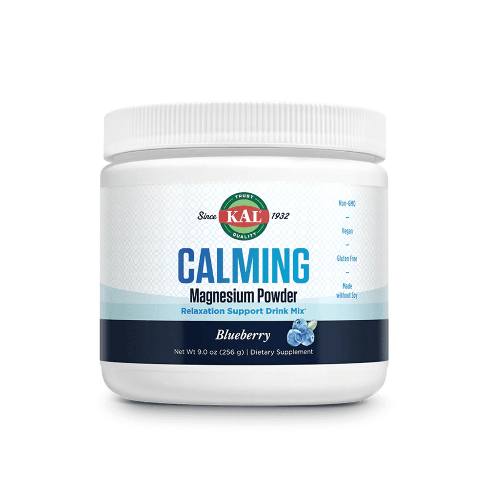 Kal KAL Calming Magnesium Powder Blueberry 40 Servings 