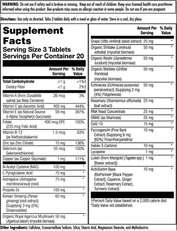 Kal KAL Cell Defense 60 Tablets 