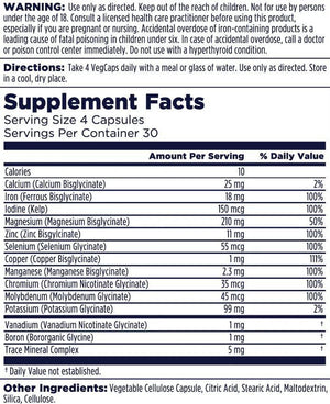 Kal KAL Total Mineral+ 120 Capsules 