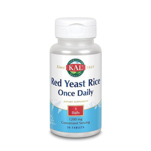  Kal Red Yeast Rice 1200mg 30 Tablets 