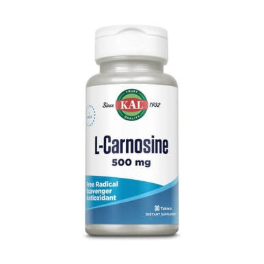  Kal L-Carnosine 500mg 30 Tablets 