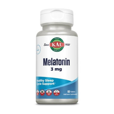  Kal Melatonin 3mg 60 Tablets 