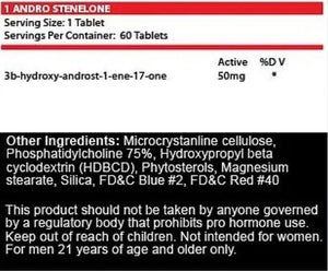  LG Sciences 1-Andro 60 Tablets 