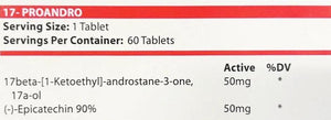  LG Sciences 17-Pro Andro 60 Tablets 