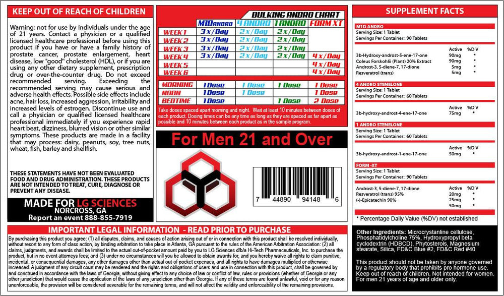 LG Sciences Bulking Andro Kit 