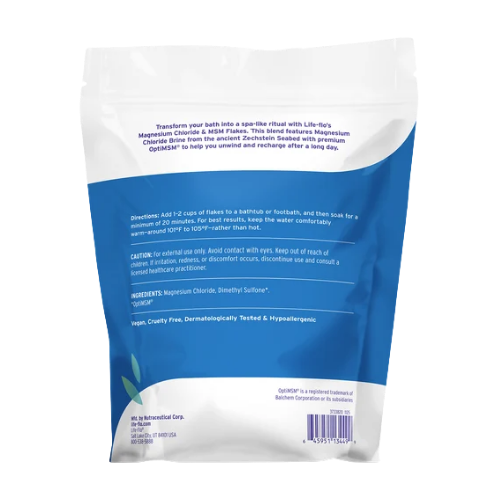 Life-Flo Magnesium Chloride & MSM Flakes