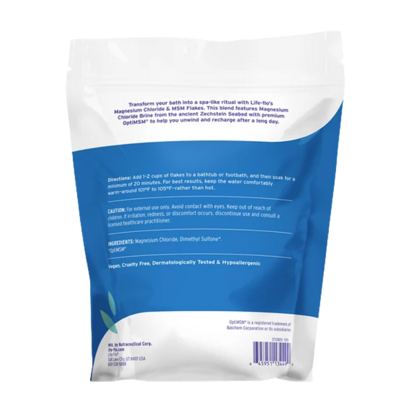 Life-Flo Magnesium Chloride & MSM Flakes