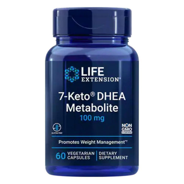  Life Extension 7-Keto DHEA Metabolite 100 mg 60 Vege Capsules 