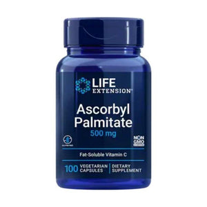  Life Extension Ascorbyl Palmitate 500mg 100 Vegetarian Capsules 